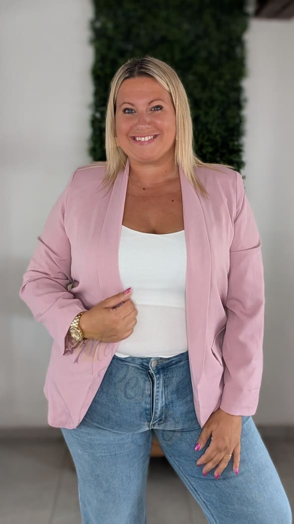 Blazer MARIE vieux rose