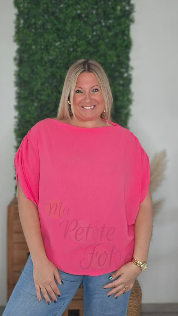 Blouse ELODIE fushia
