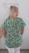 Blouse FLARO verte
