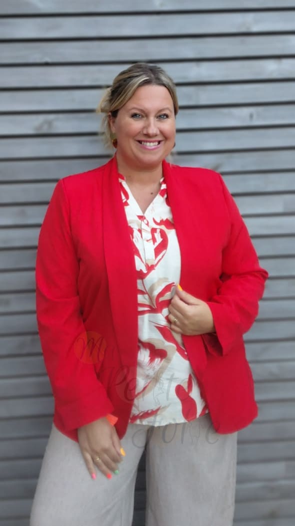 Blouse GINA rouge