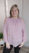 Blouse MAEVA vieux rose