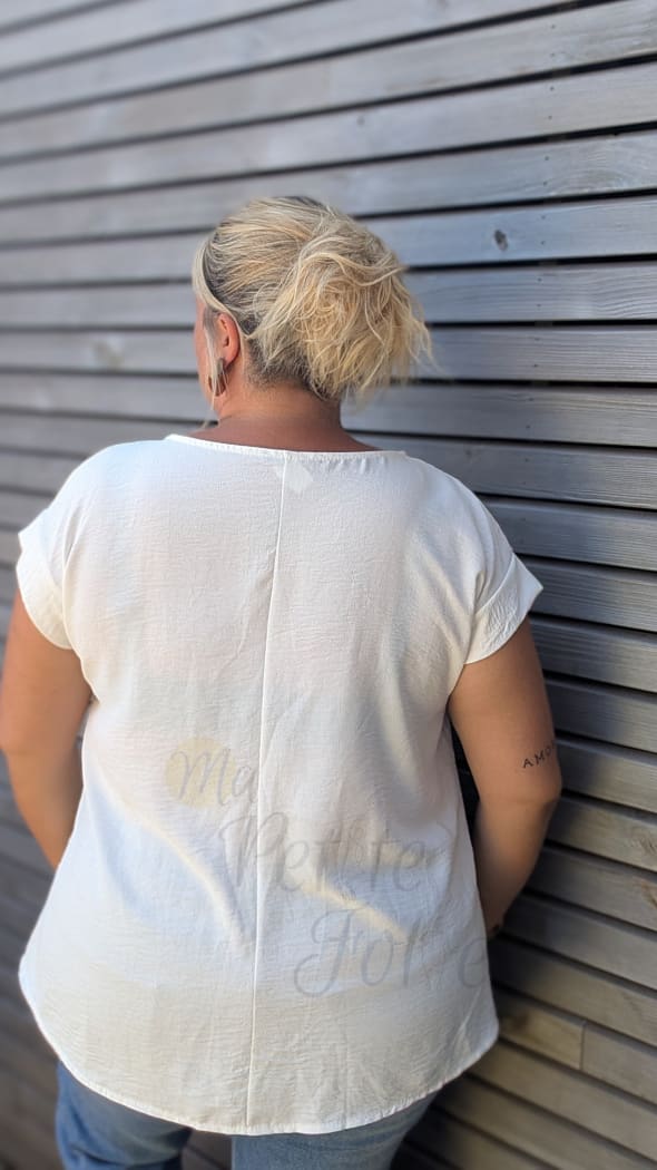 Blouse MALO Blanche