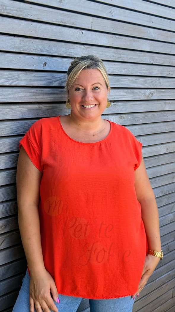 Blouse MALO coquelicot