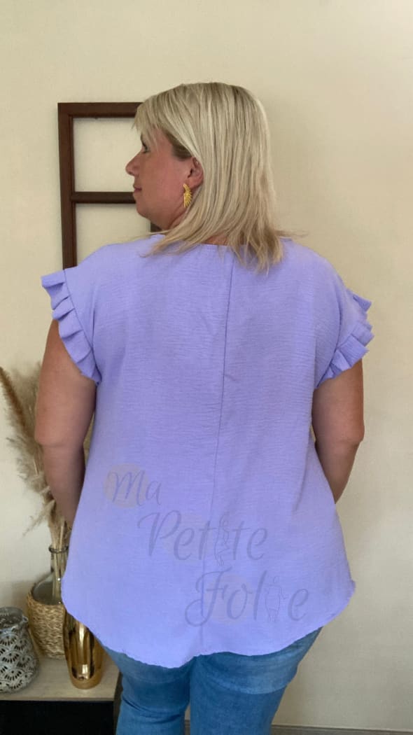 Blouse MALO lilas