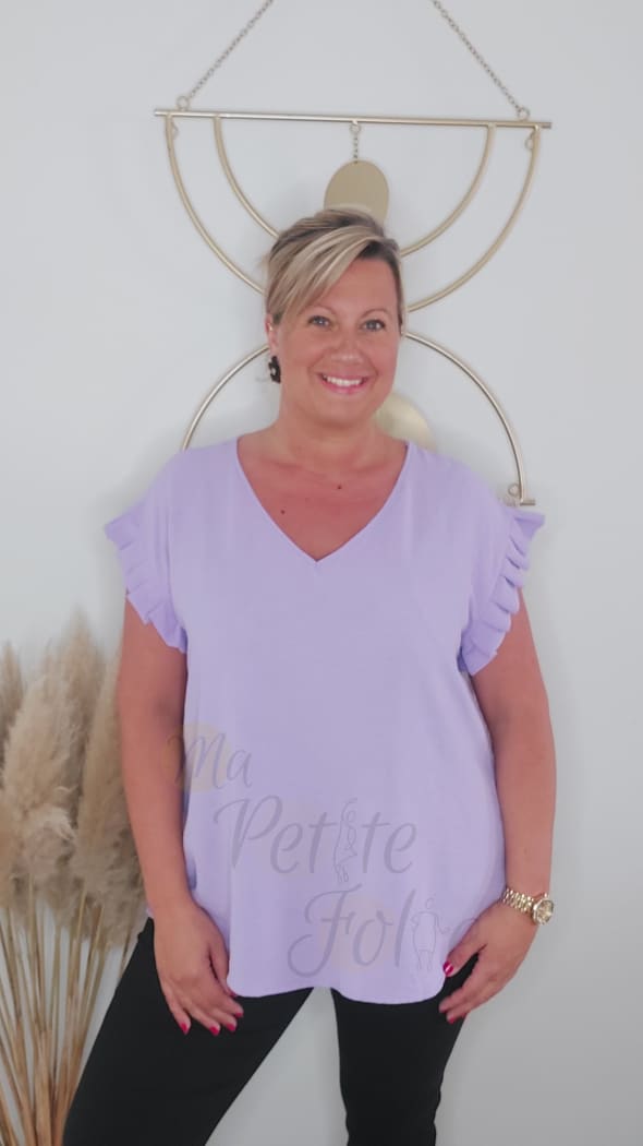 Blouse MALO lilas