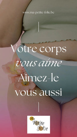 Visuel votre corps vous aime, aimez-le, vous aussi