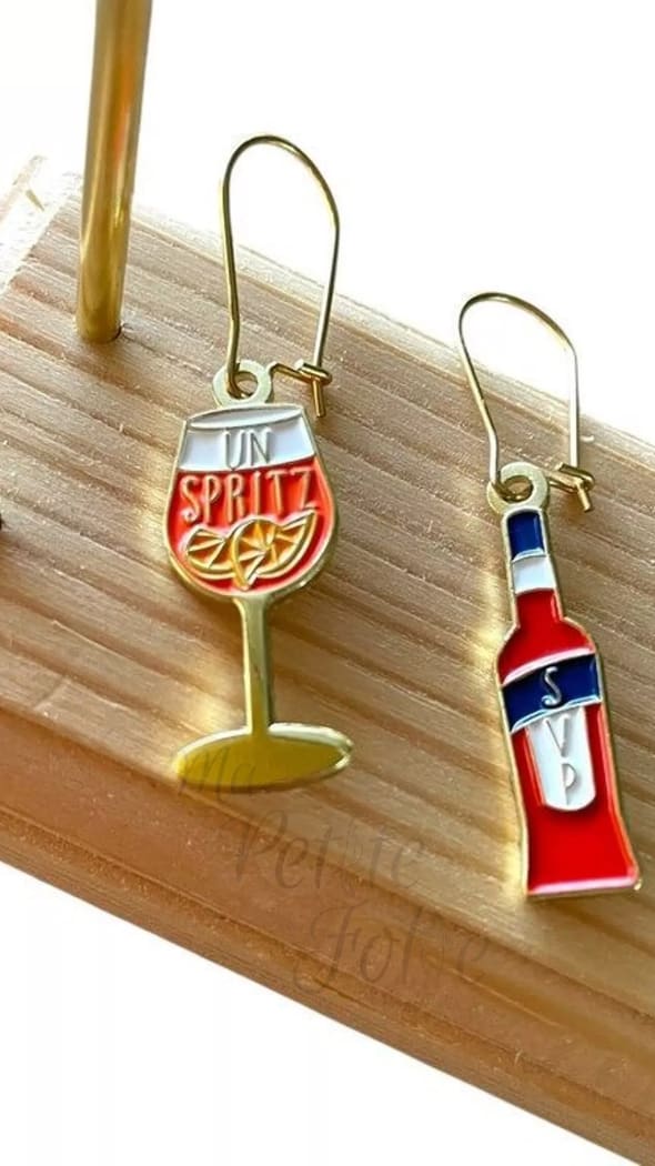 Boucle d’oreille ’SPRITZ’