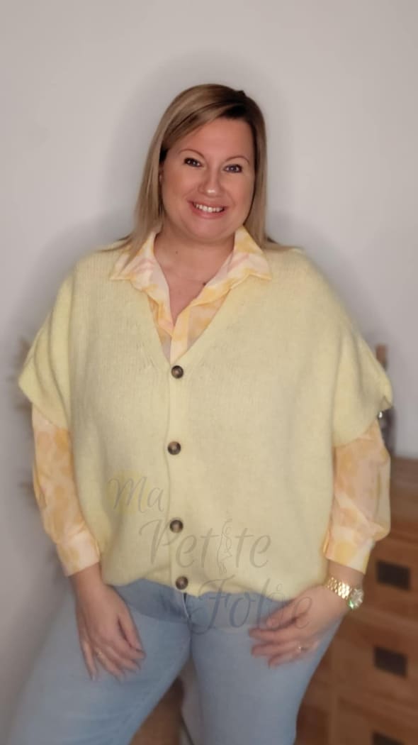 Gilet OLGA jaune