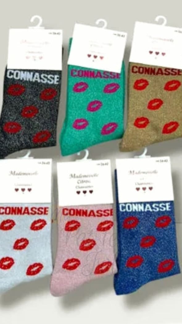 Chaussette à paillettes ADULTE