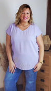 Blouse MONIA Lilas
