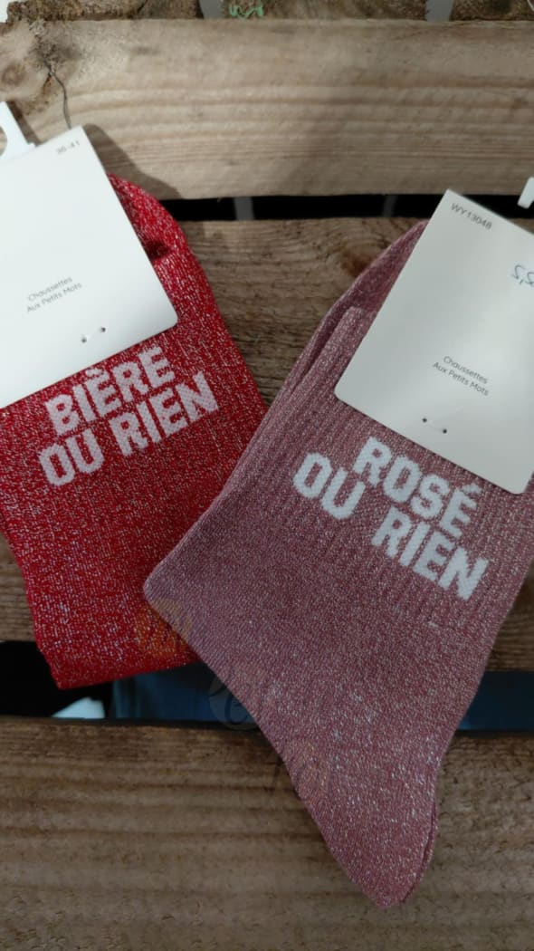 Chaussette à paillettes