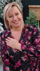 Chemisier à fleur ALMA