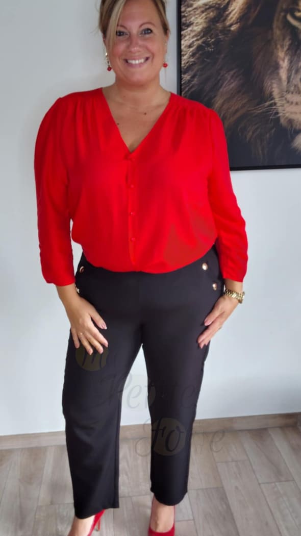 Chemisier RED CLASSY