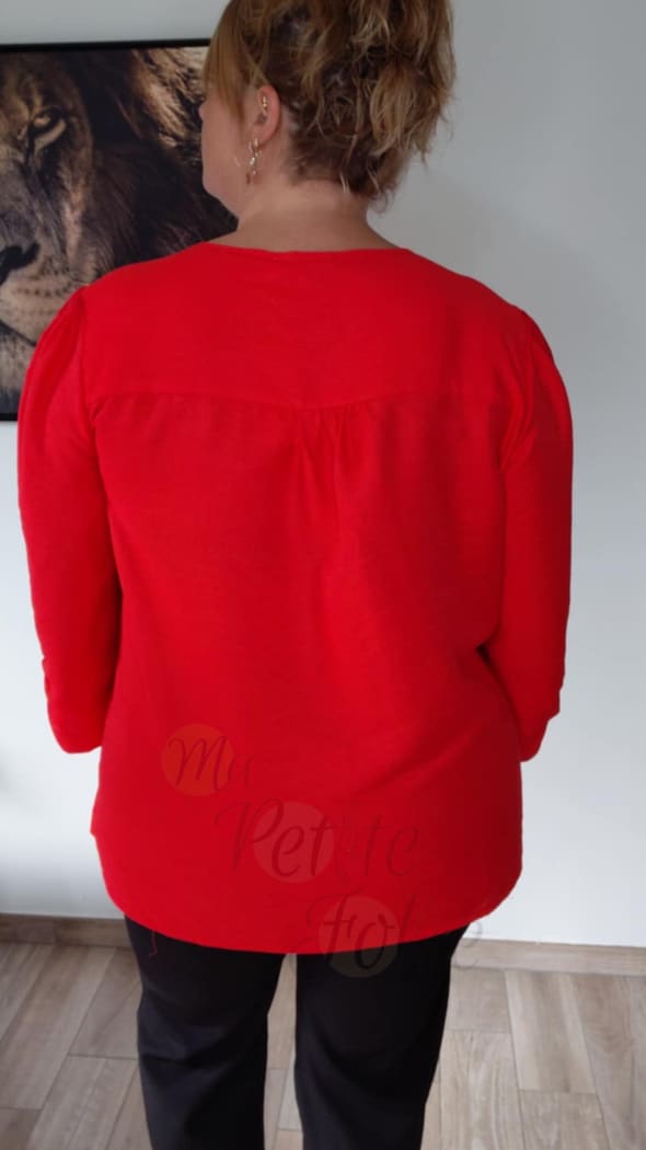 Chemisier RED CLASSY