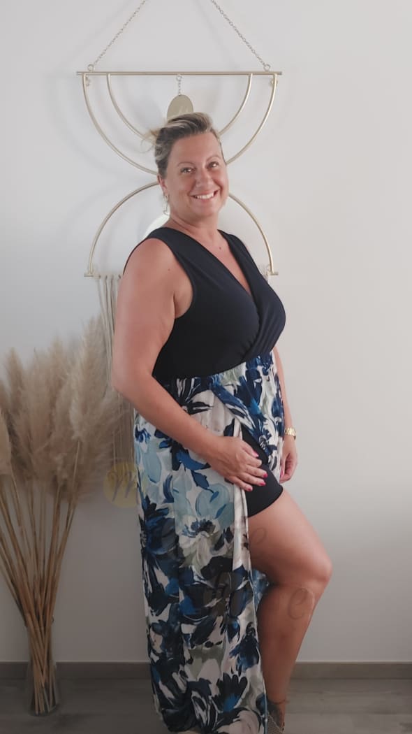 Combishort MONOI marine