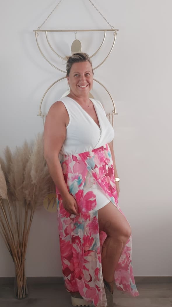 Combishort MONOI rose