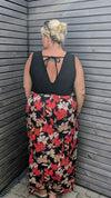 Combishort / robe IBIZA noire