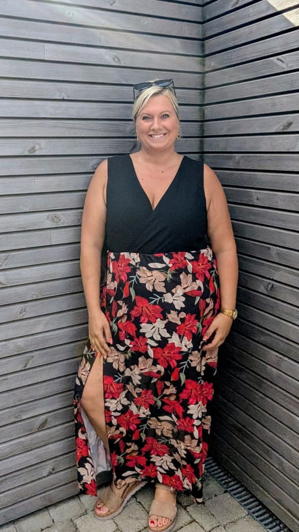 Combishort / robe IBIZA noire
