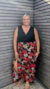Combishort / robe IBIZA noire
