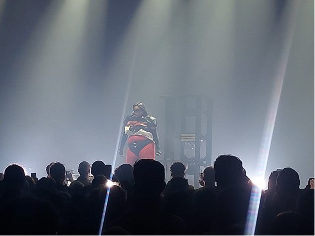 Yseult en concert sur scène