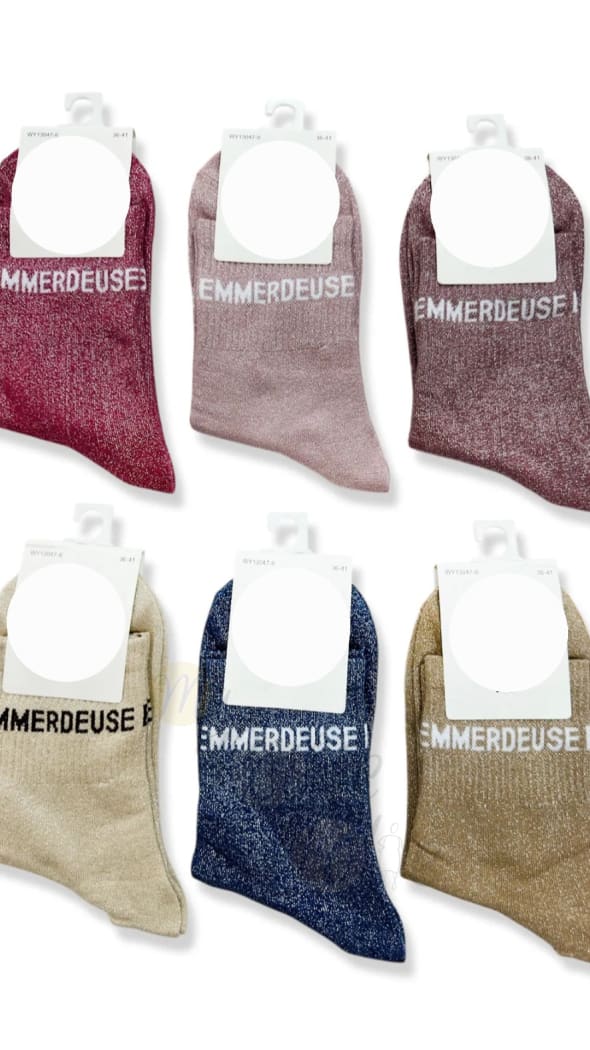 Chaussette à paillettes ADULTE