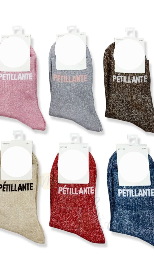 Chaussette à paillettes ADULTE