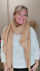 Echarpe LISA beige
