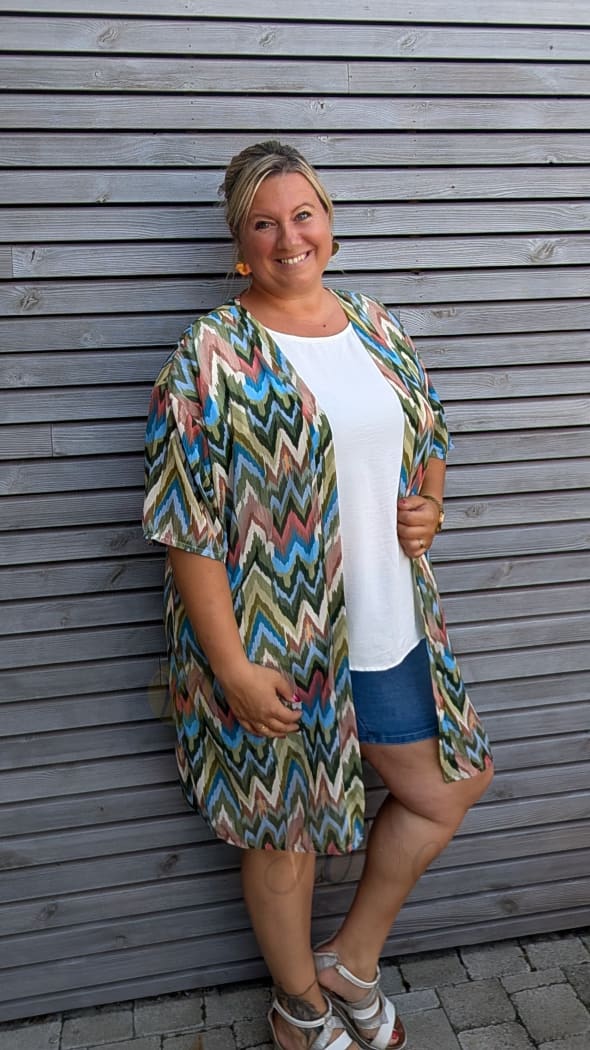 Kimono CANNES kaki