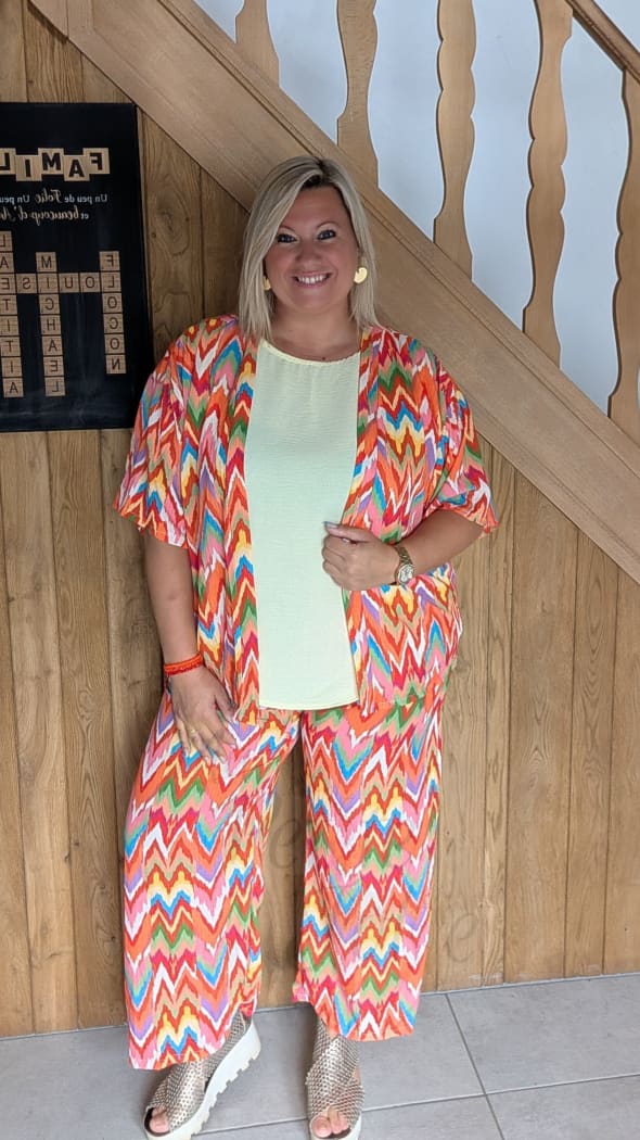Kimono KARMA orange