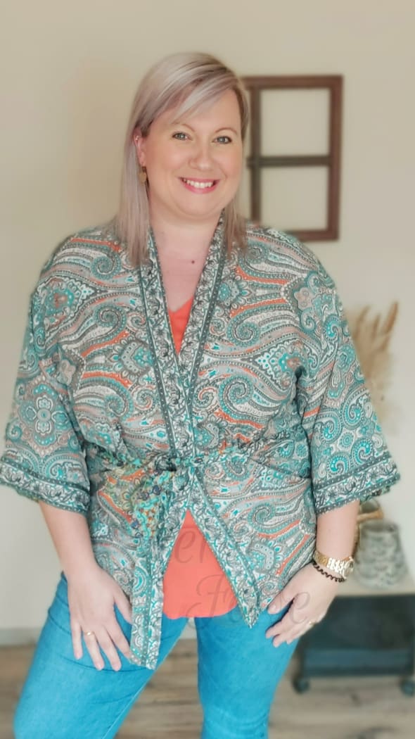 Kimono réversible INDIA