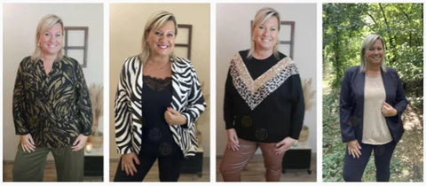 Laetitia De Pauw, gérante des magasins grande taille Ma Petite Folie