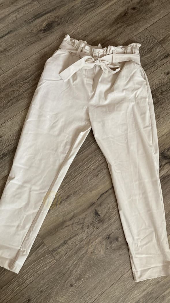 Pantalon CLOE beige clair