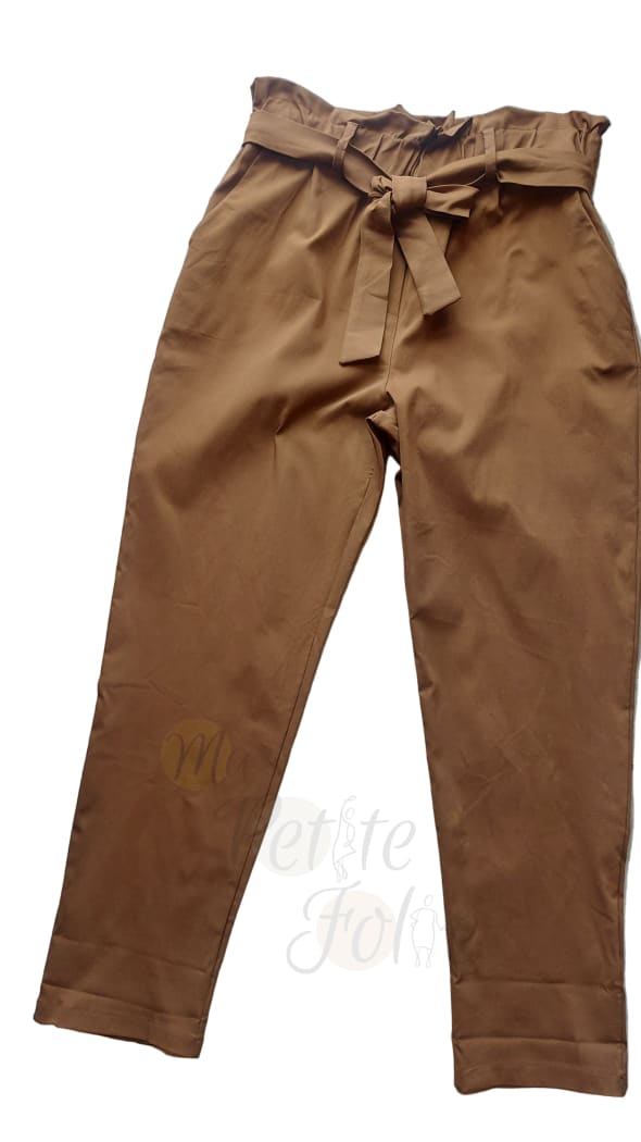 Pantalon CLOE camel