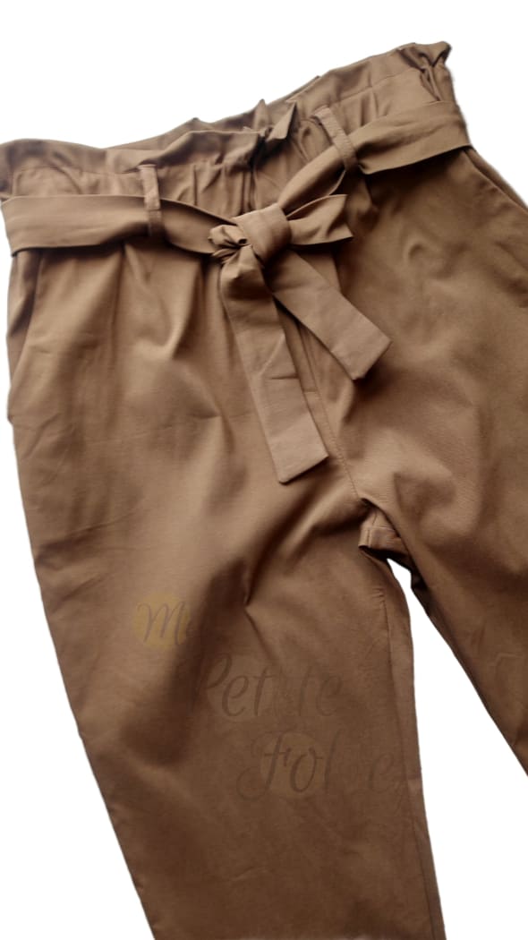 Pantalon CLOE camel