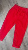 Pantalon CLOE rouge