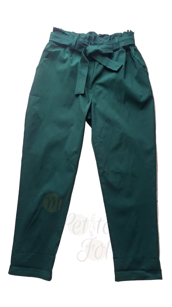 Pantalon CLOE vert sapin
