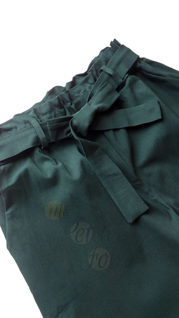 Pantalon CLOE vert sapin