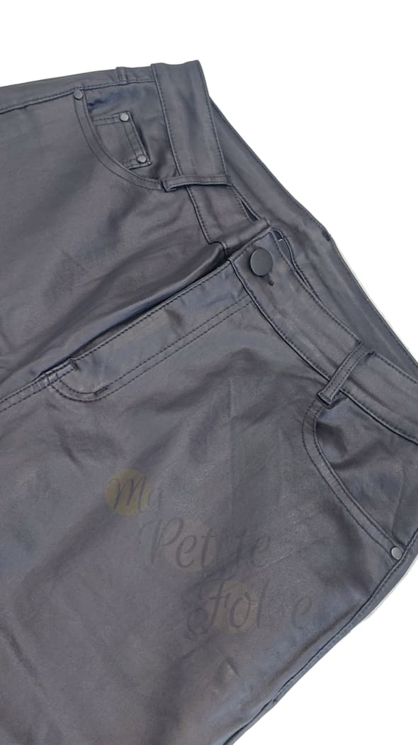 Pantalon huilé BLACK