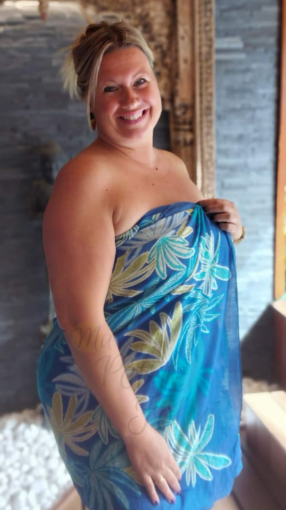 Pareo CUBA bleu