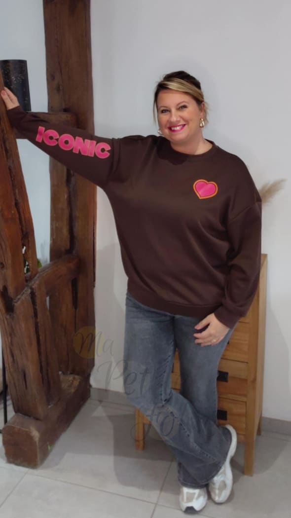 Pull ICONIC brun