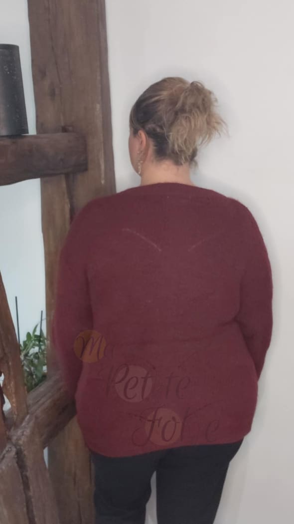 Pull MARIA bordeaux
