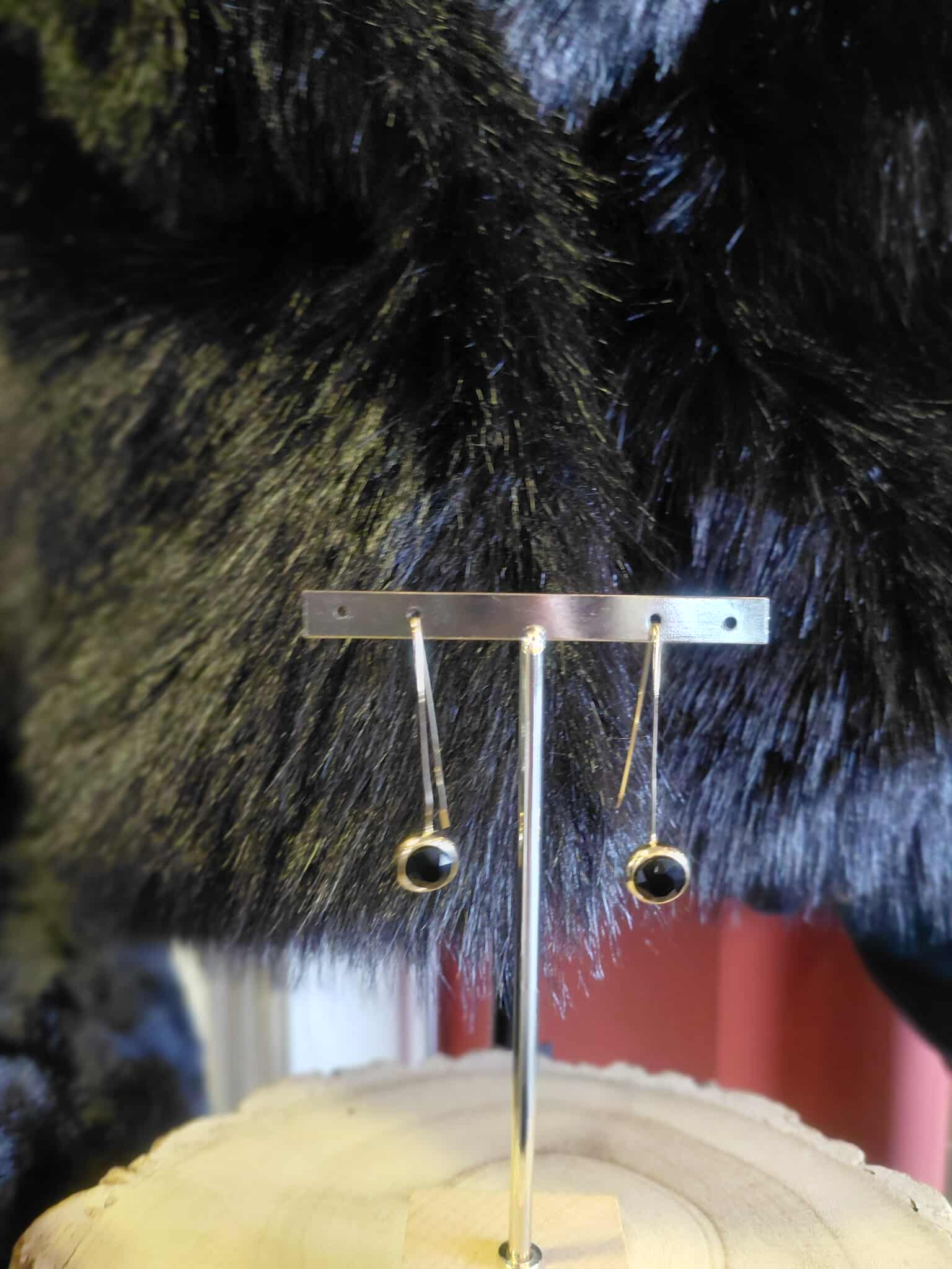 Boucles d'oreilles BLACK