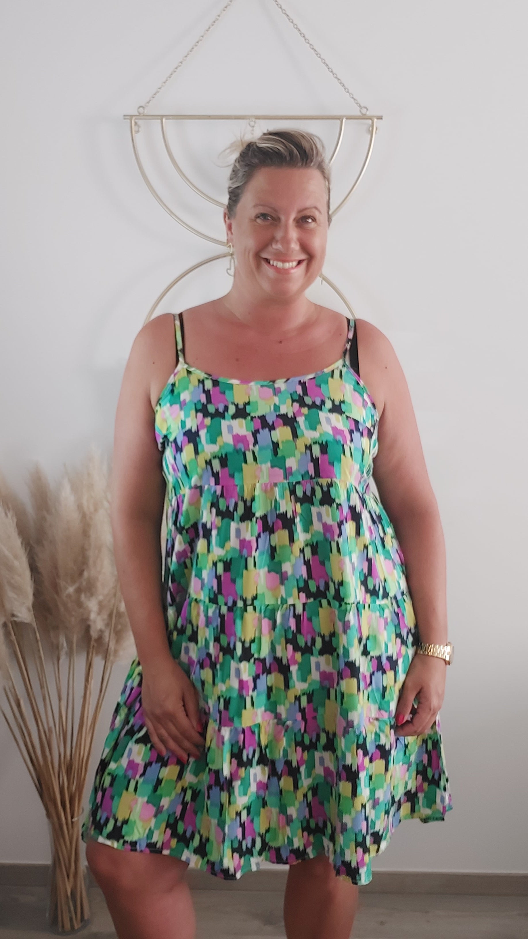 Robe ESTIVAL verte