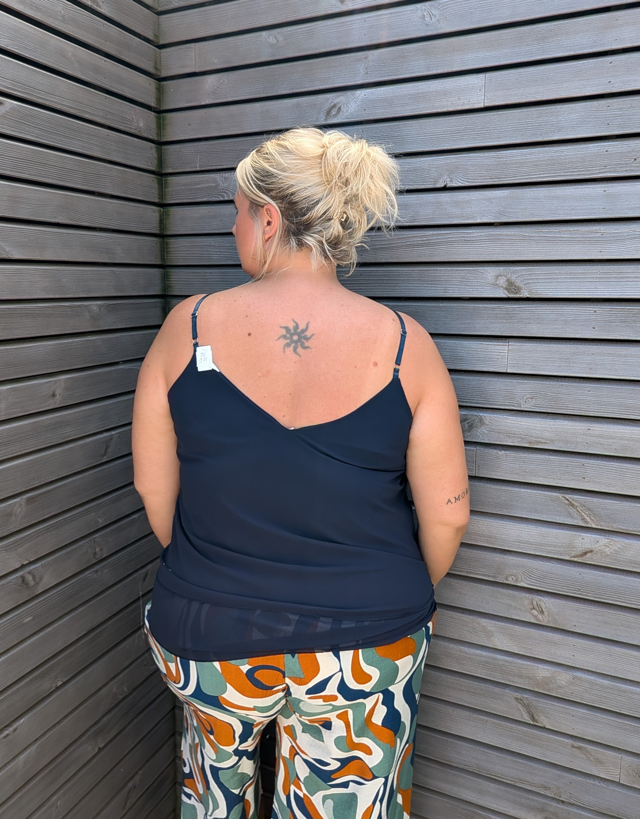 Top LILI bleu marine