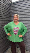Pull AMOR plus vert