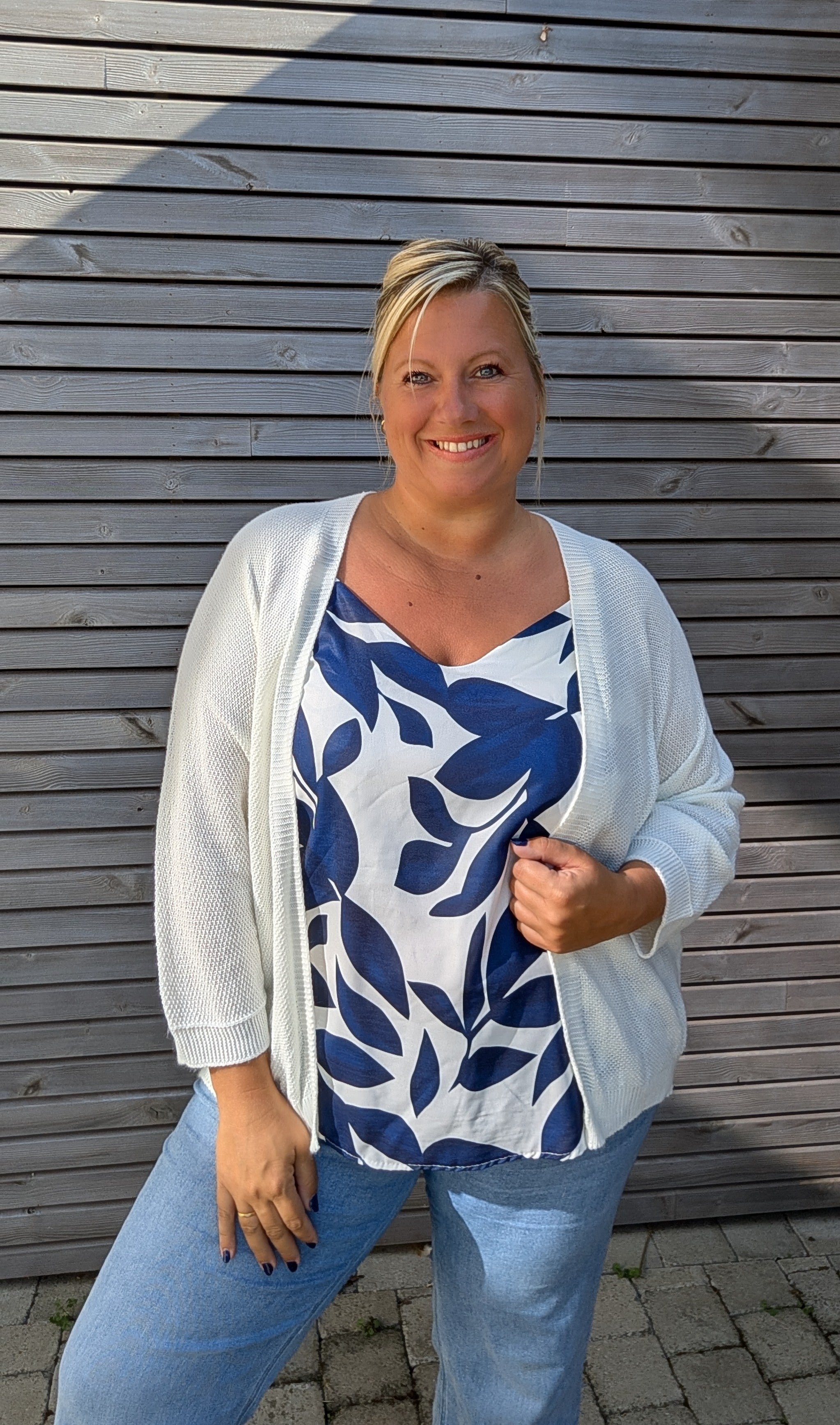 Gilet ANNE blanc