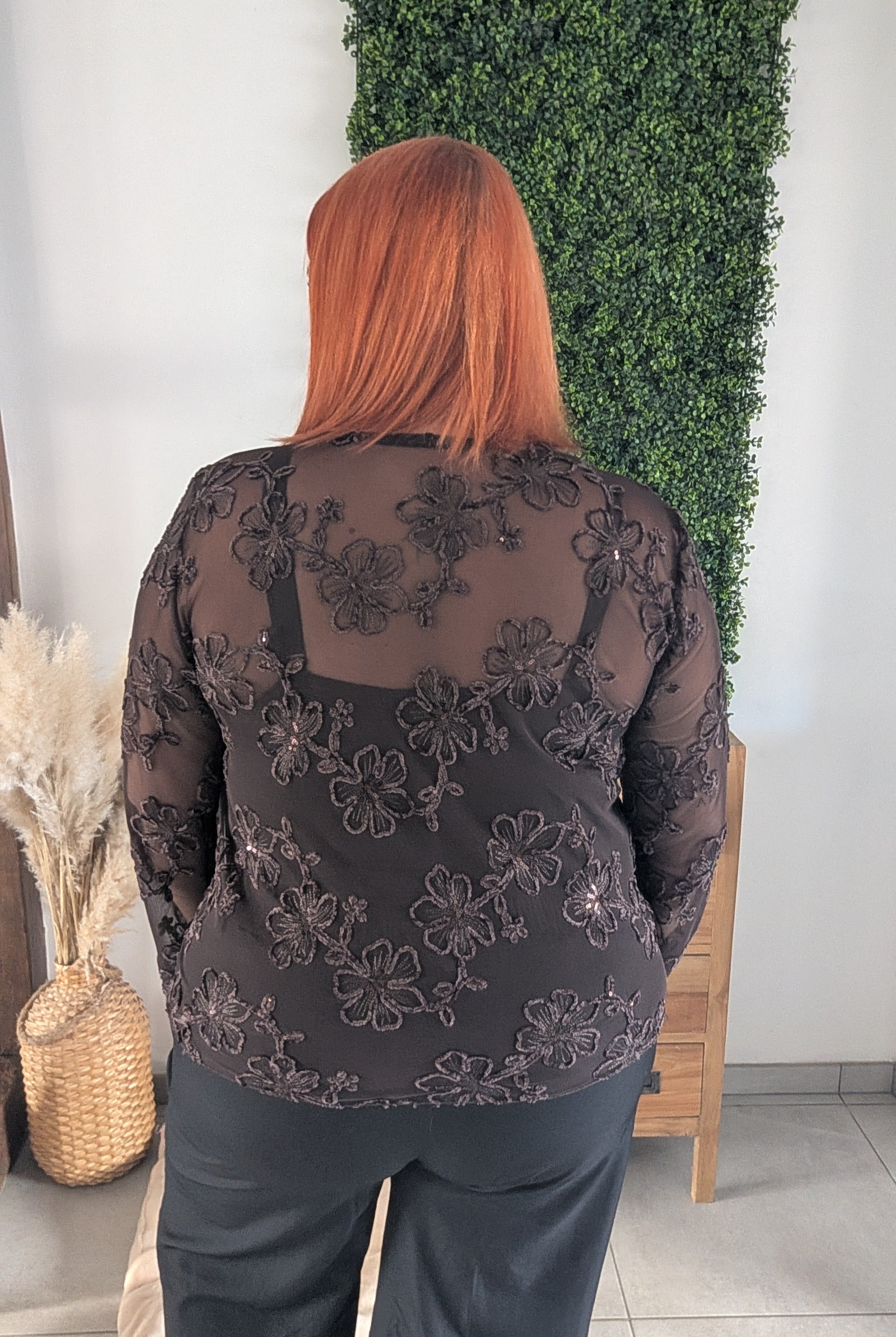 Blouse KARI chocolat