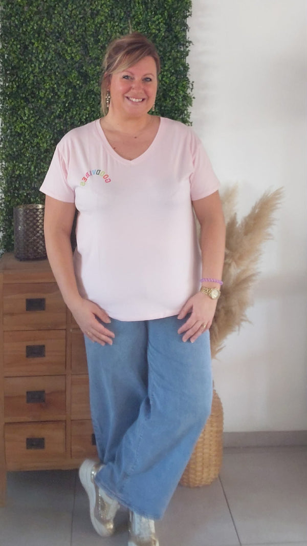 Tee shirt GOOD VIBES