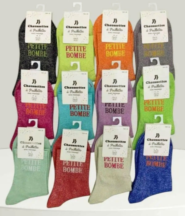 Chaussette à paillettes ADULTE