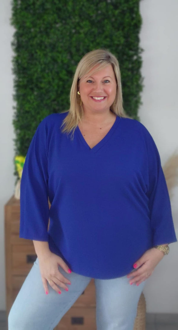 Blouse JULIETTE bleu